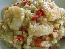 Shrimp and Red Pepper Quinoa